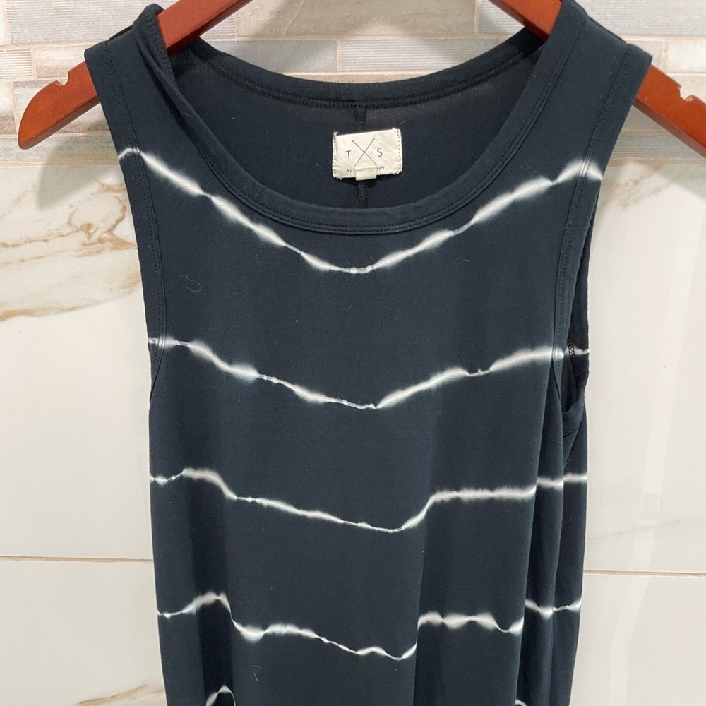 Thread & Supply for Anthropologie Black White Midi Dress | Women’s Medium - Picture 8 of 11